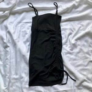 Y2k club rave dress ribbed